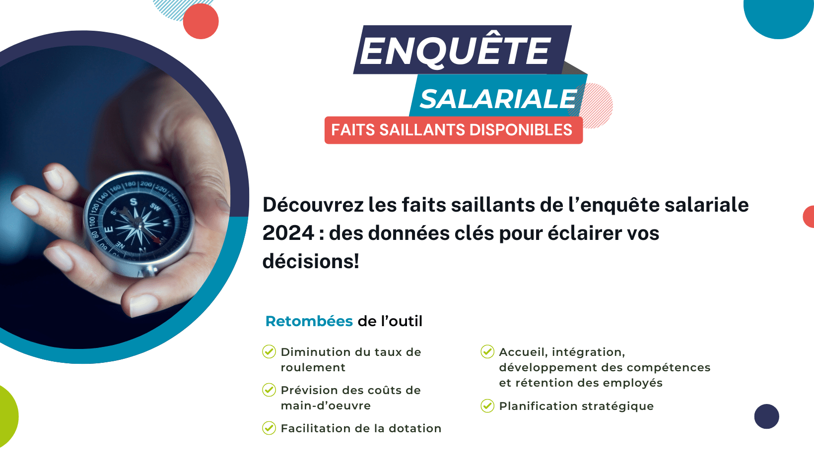 Enquête salariale 2024 – Faits saillants